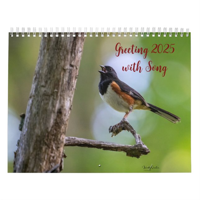Greeting 2025 with Song Calendar (Cover)