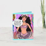 Greeting  Card<br><div class="desc">Badgirlart</div>