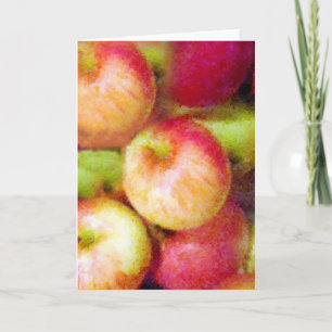 GREETING CARD: Apples to Apples Card