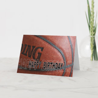 Greeting Card "Birthday" 5x7 w/plain white enve