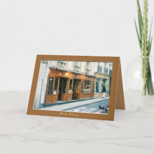 Greeting Card/"Bonjour!" Card