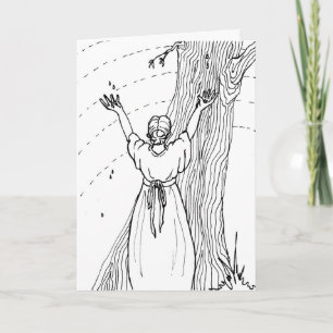 Greeting Card - Catching Tears