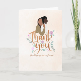 Greeting Card: Celebrating Sisterhood Announcement