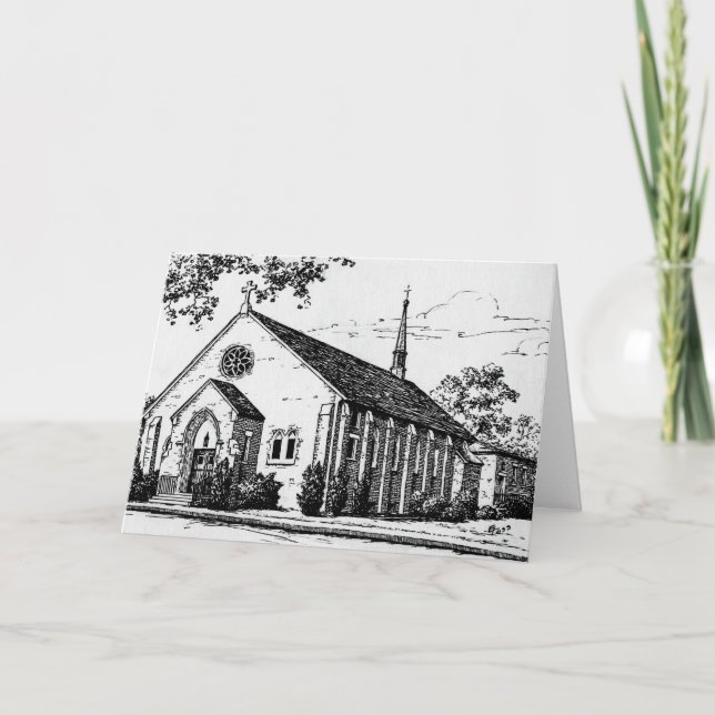 Greeting Card Church (Front)