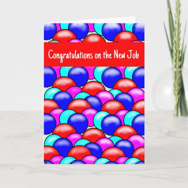 Greeting Card - Congratulations on a New Job (Front)