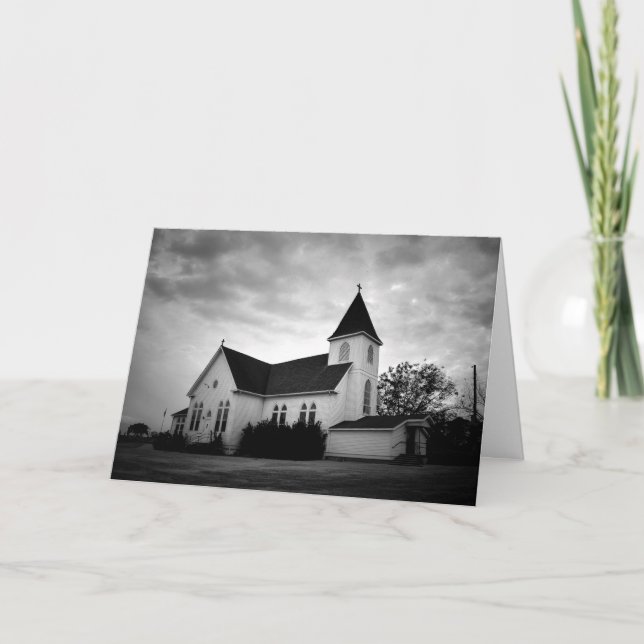 Greeting Card - Country Church (Front)