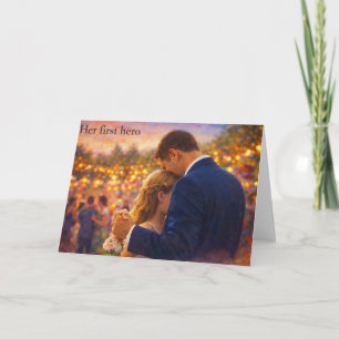 Greeting Card Daddy Daughter Dance