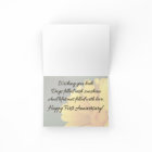 Greeting Card - Daisy First Anniversary