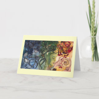 Greeting Card: "Deer Woman" Card