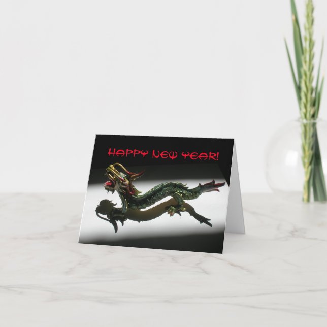 Greeting Card - Dragon New Year (Front)