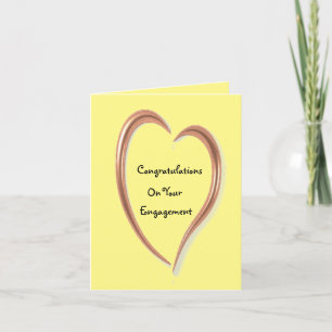Greeting Card : Engagement