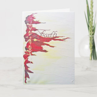 Greeting Card - Faith, Healed