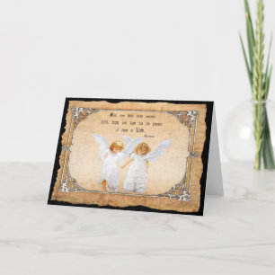 Greeting Card. Faith, Hope and Love Card