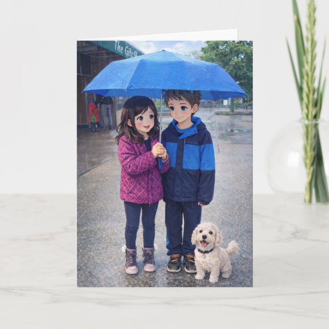 Greeting Card - First Love (Front)