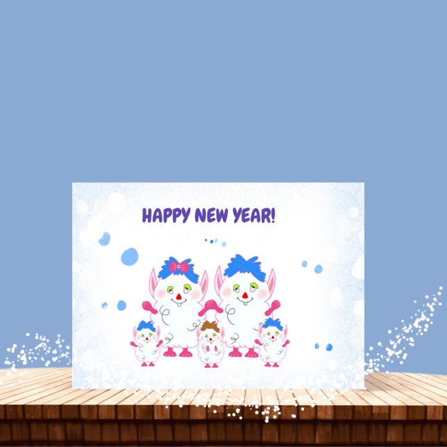 Greeting card for New Year (Creator Uploaded)