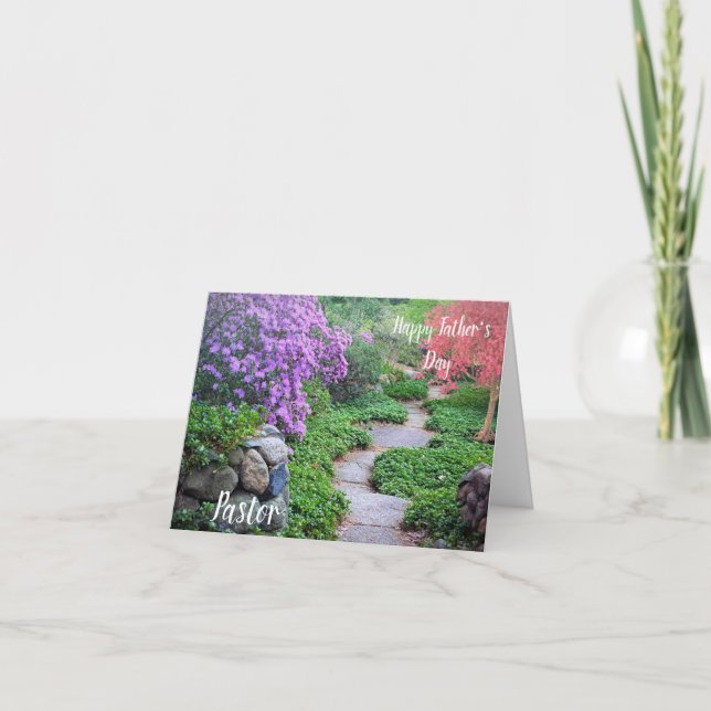  Greeting Card for the Pastor on Father's Day (Front)