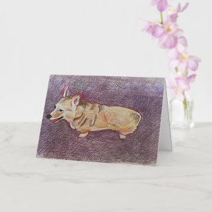 Greeting Card from a Corgi