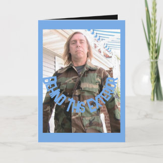 Greeting Card from a masculine person