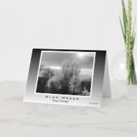 Greeting Card - "Frosty Morning"