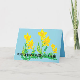Greeting Card : Get Well Soon