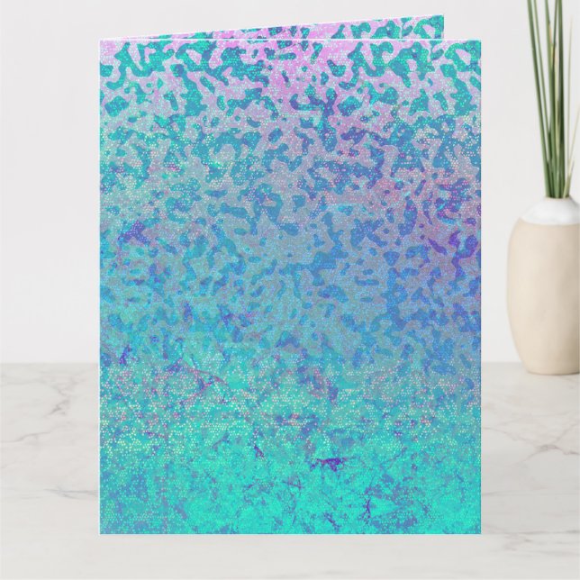 Greeting Card Glitter Star Dust (Front)