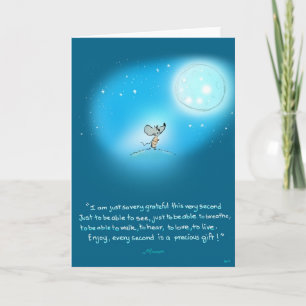 Greeting card "Gratitude"