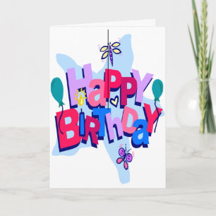 Greeting Card - Happy Birthday