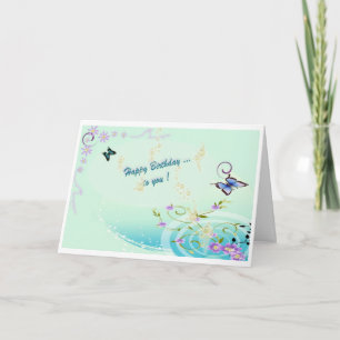 Greeting card Happy Birthday to you