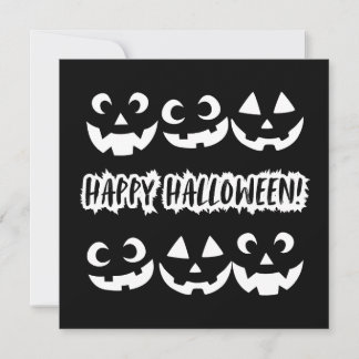 Greeting card "Happy Halloween!"