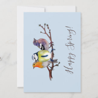 Greeting Card Happy Spring