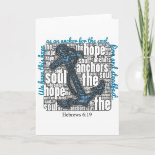 Greeting Card - Hebrews 6:19