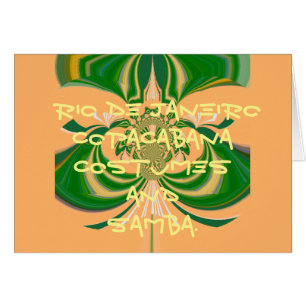 Greeting Card Horizontal Template