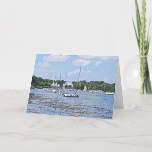 Greeting Card: Lake Harriet, Minneapolis, MN_ Thank You Card