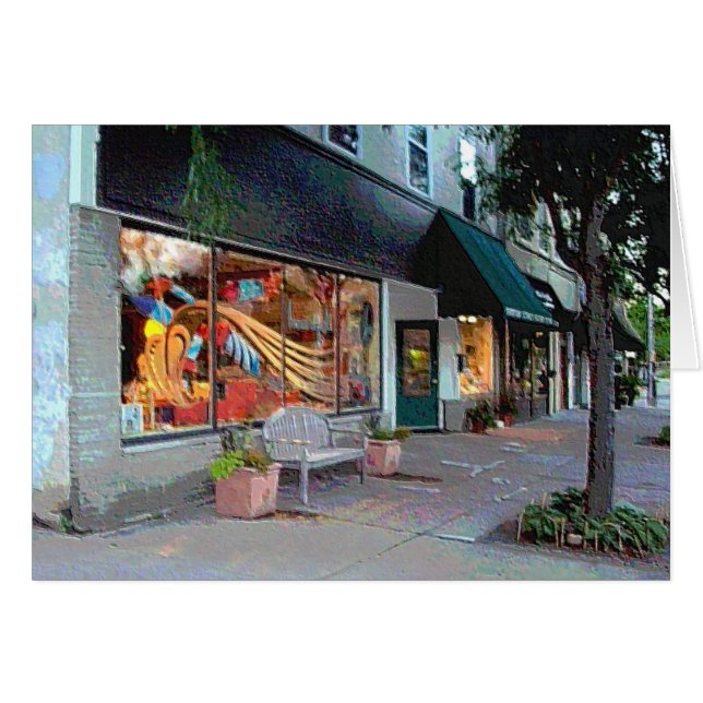 GREETING CARD: Linden Hills Neighborhood_Card (Front Horizontal)