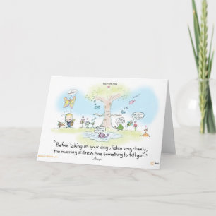 Greeting Card Morning Stillness