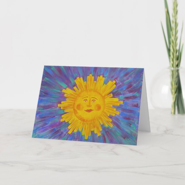 Greeting Card -Mr Feel Good (Front)