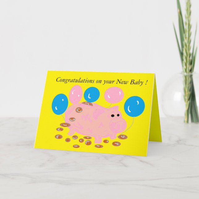 Greeting Card /New Baby (Front)