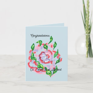 Greeting Card : On Your New Arrival
