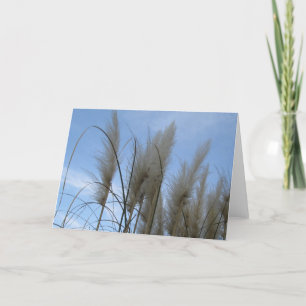 Greeting Card - Pampas Grass