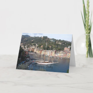 greeting card - Portofino, Italy