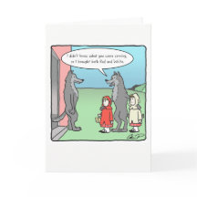 Greeting Card: Red or White