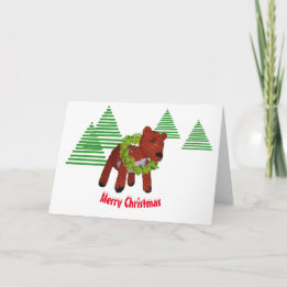 Greeting Card - Reindeer Wishes