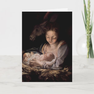 Greeting Card (Scripture): Luke 2:19 Dew Divine