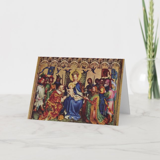 Greeting Card (Scripture): Mt 2:9-11 (Front)