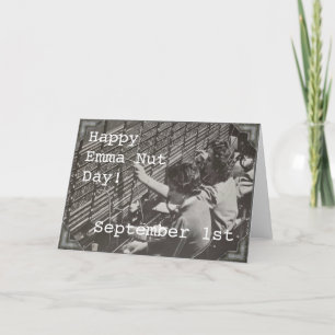Greeting Card - September 1st - EMMA NUTT DAY