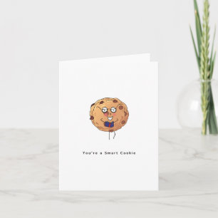 Greeting Card, smart cookie greeting card, cute Card