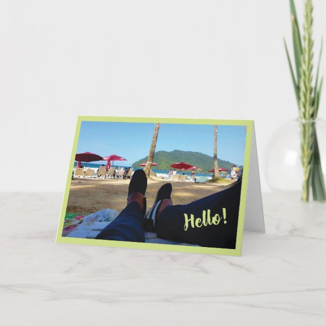 Greeting Card, Standard white envelopes included Card (Front)