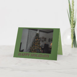 Greeting Card, Standard white envelopes included Holiday Card