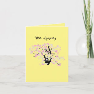  Greeting Card  : Sympathy Tree OF Life