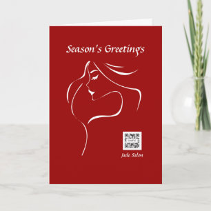 Greeting Card Template Hair Salon